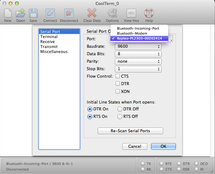 mac serial port emulator